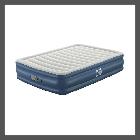 Sealy - Sealy AlwayzAire Air Mattress Queen with Built-in Dual Pump - Picture 2 of 5